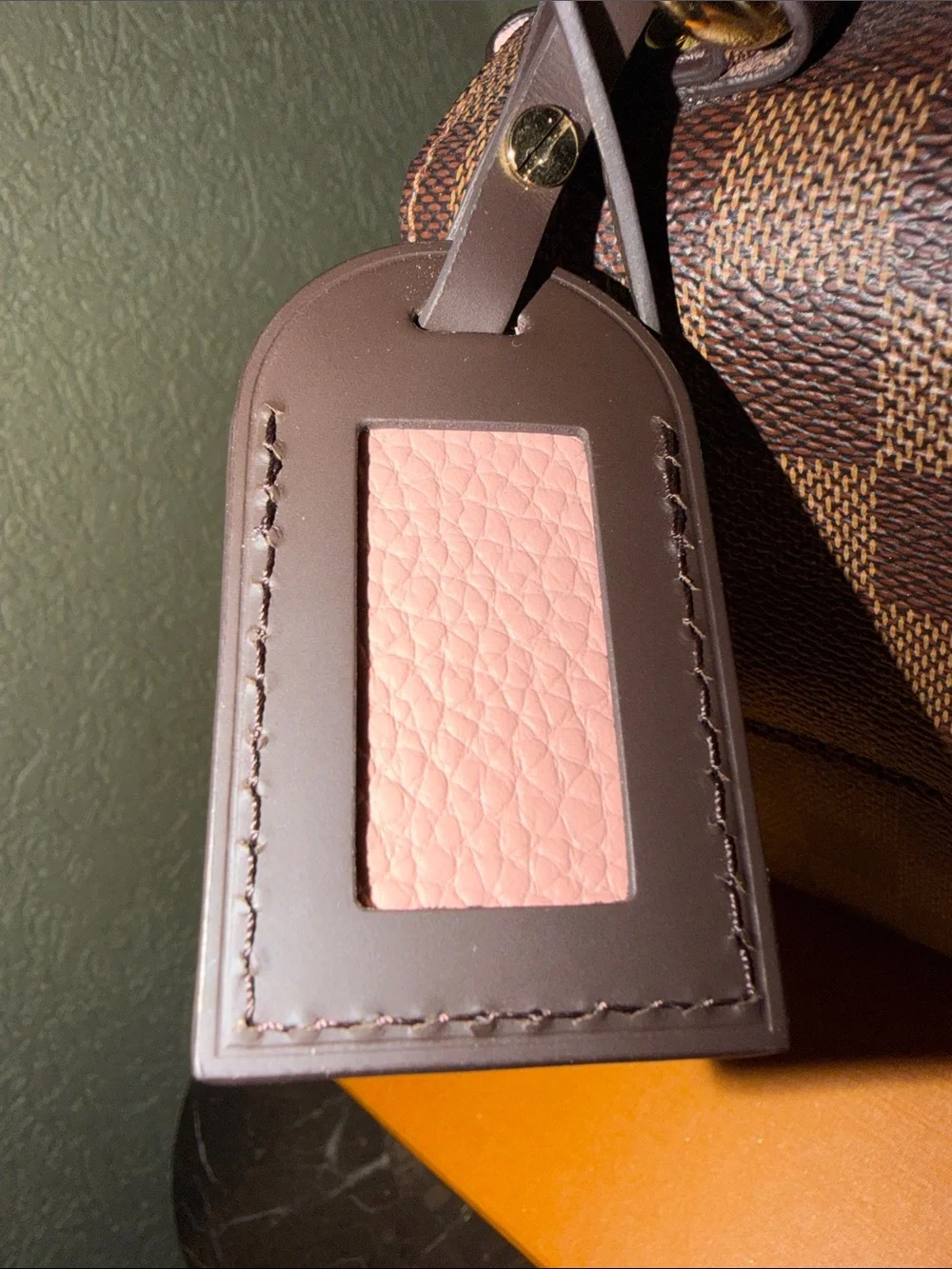Louis Vuitton Bond Street BB – Damier Ebene with Pink Stripe | New, Never Used 💗